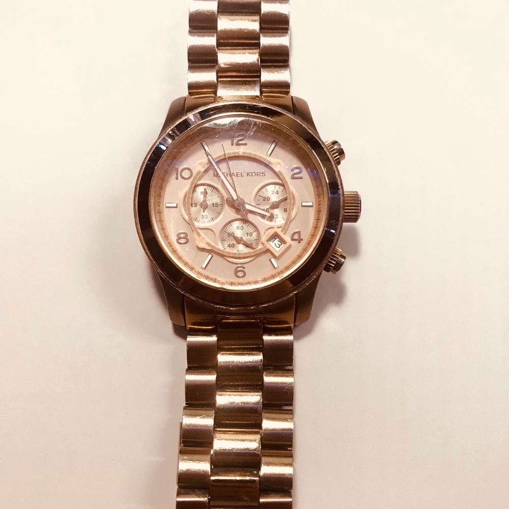 Michael Kors Rose Gold Runway Watch